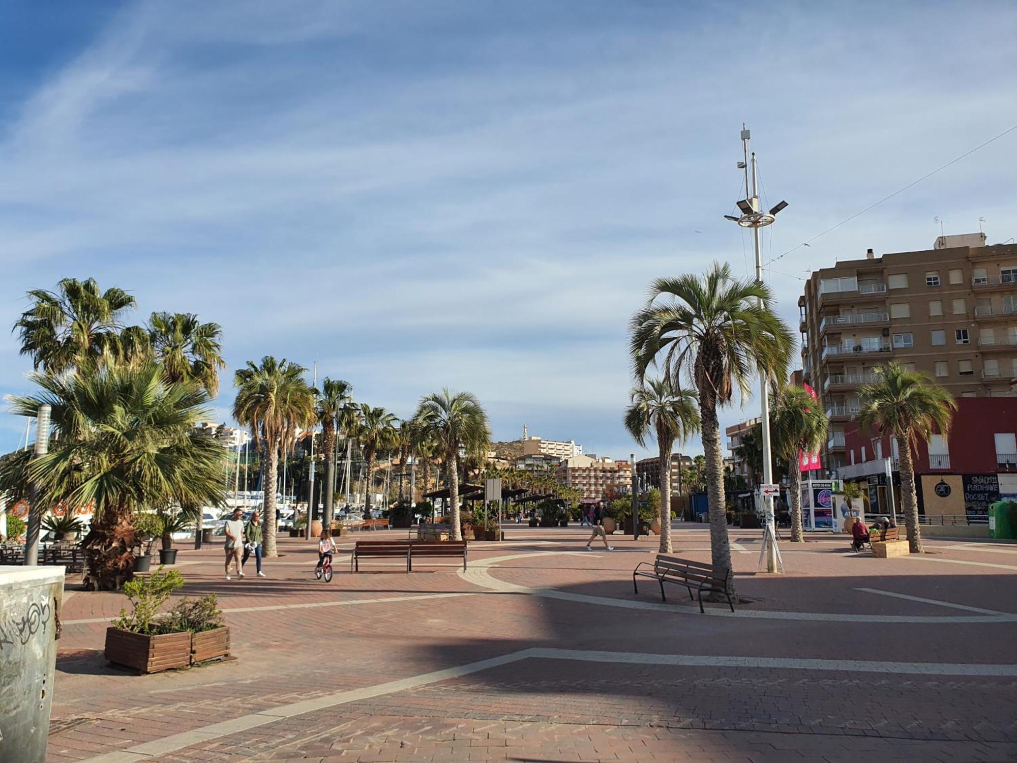 Adorable Apartamento En La Playa El Puerto de Mazarrón Buitenkant foto